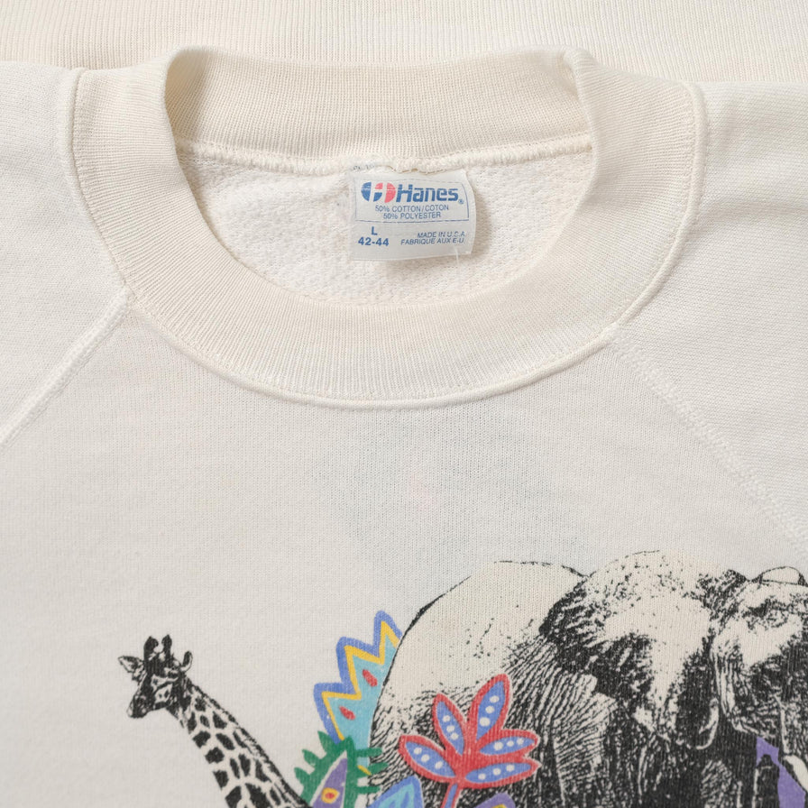 Vintage San Diego Zoo Sweater Medium 