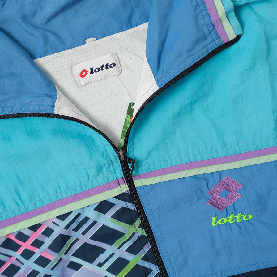 Vintage Lotto Track Jacket Large 