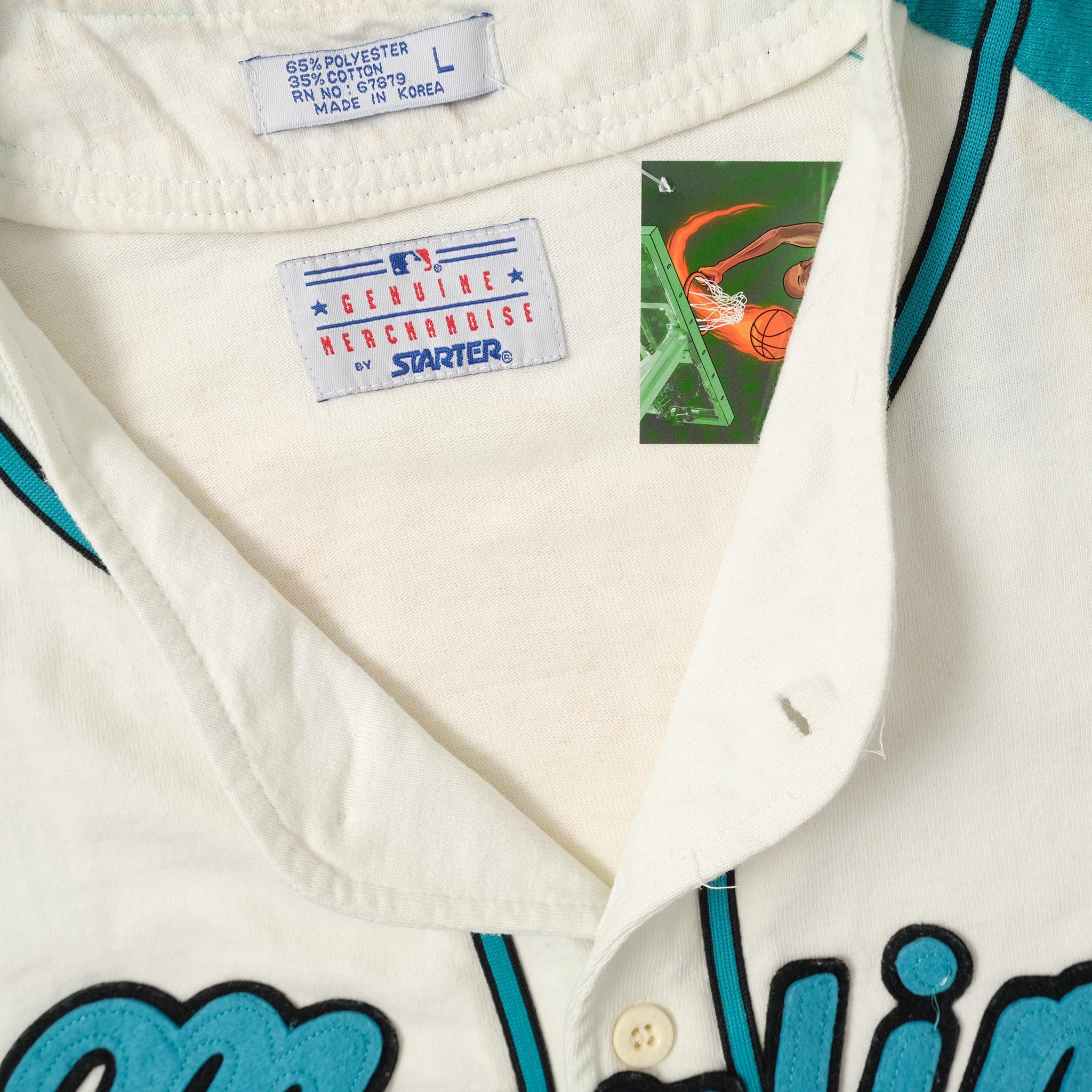 Vintage Florida Marlins Baseball Jersey by Starter