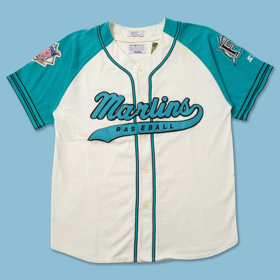 2XL/2TG Florida Marlins Vintage Jersey 
