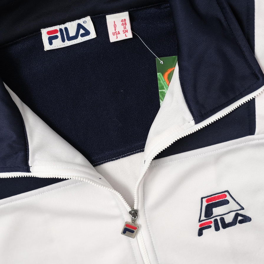 Vintage Fila Track Jacket Large 