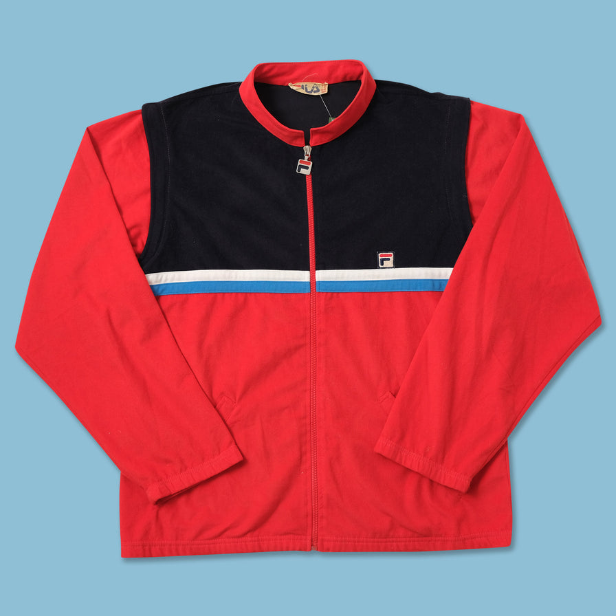 Vintage Fila Fleece Jacket Medium 