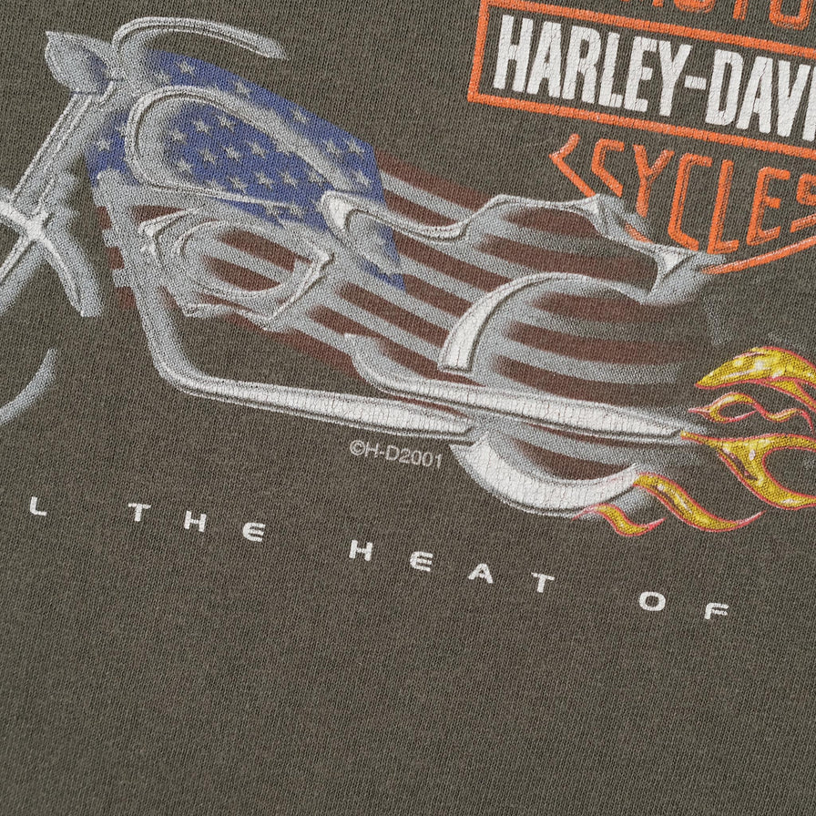 Vintage 2001 Harley Davidson T-Shirt Large 