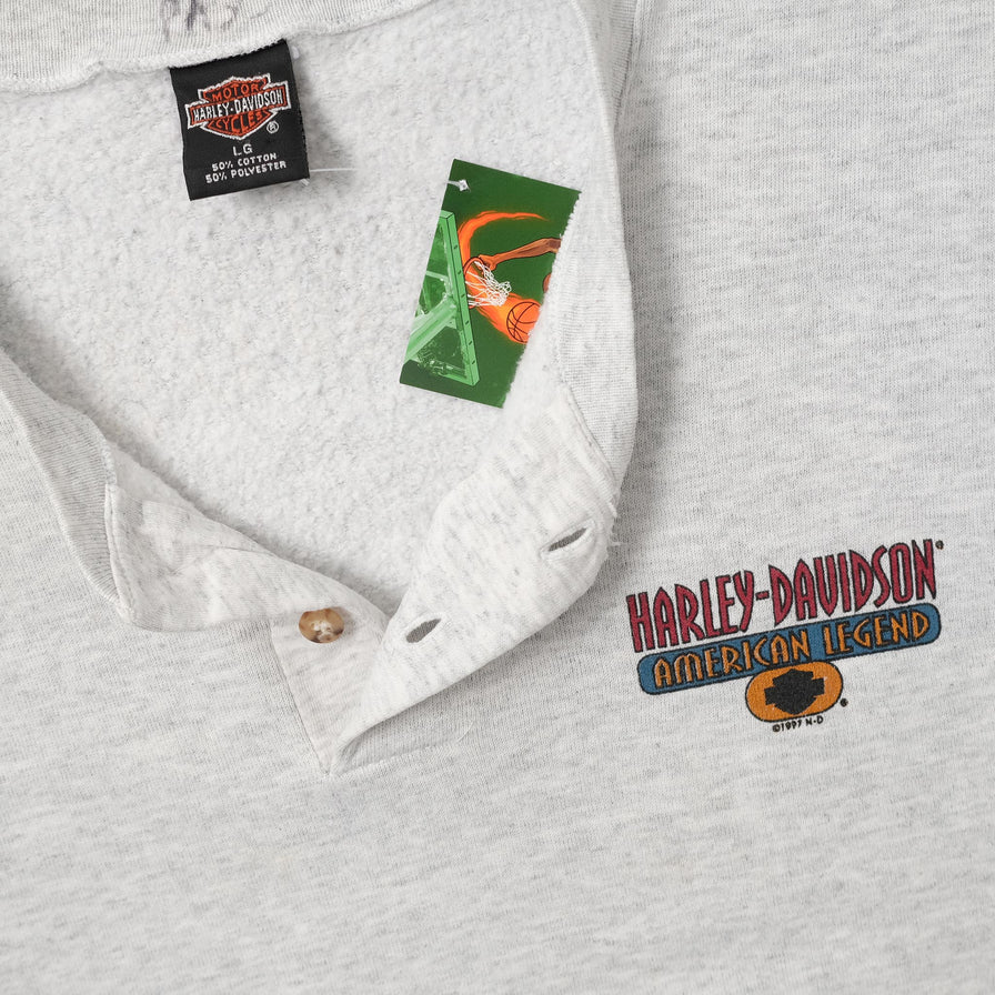 Vintage 1997 Harley Davidson Sweater Large 
