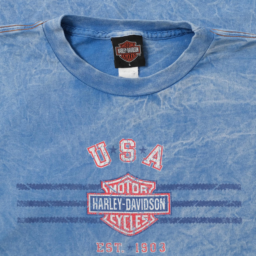 Vintage 2002 Harley Davidson T-Shirt Large 