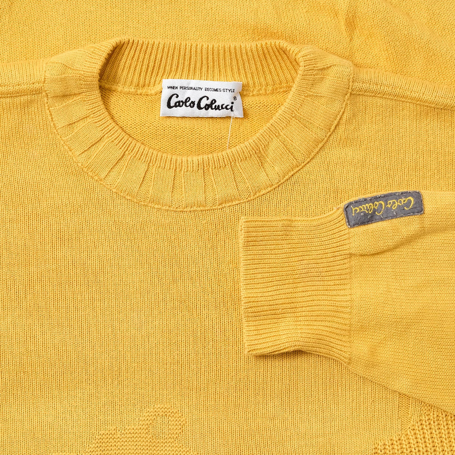 Vintage Carlo Colucci Knit Sweater XLarge 