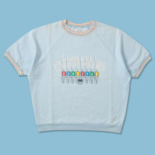 Vintage Benetton Short Sleeve Sweater Large 