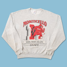 Vintage Monticello Cardinals Sweater Medium 