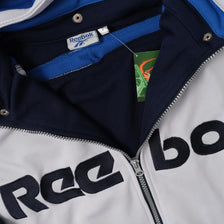 Vintage Reebok Hooded Sweat Jacket Medium 