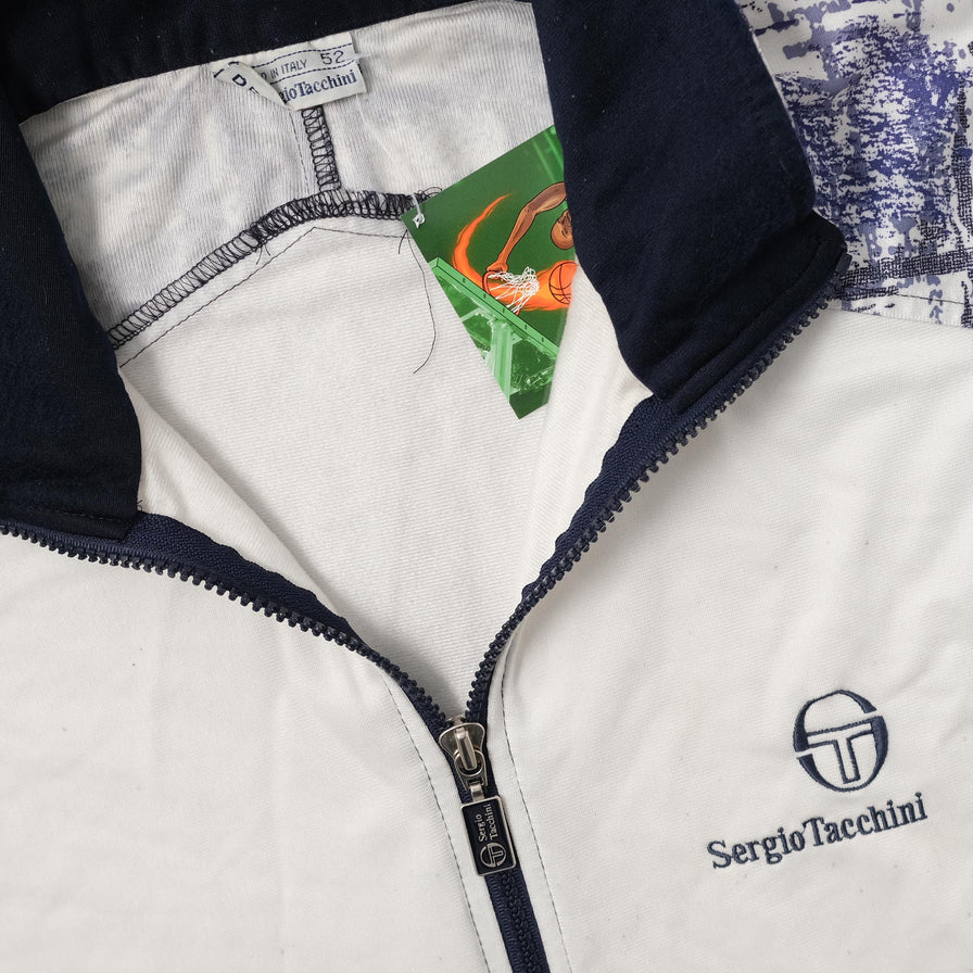 Vintage Sergio Tacchini Track Jacket Large 