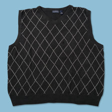 Argyle Knit Vest XXLarge 