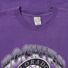1995 Colorado Rockies T-Shirt Large 