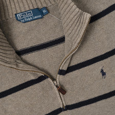 Polo Ralph Lauren Q-Zip Knit Sweater XLarge 