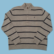 Polo Ralph Lauren Q-Zip Knit Sweater XLarge 