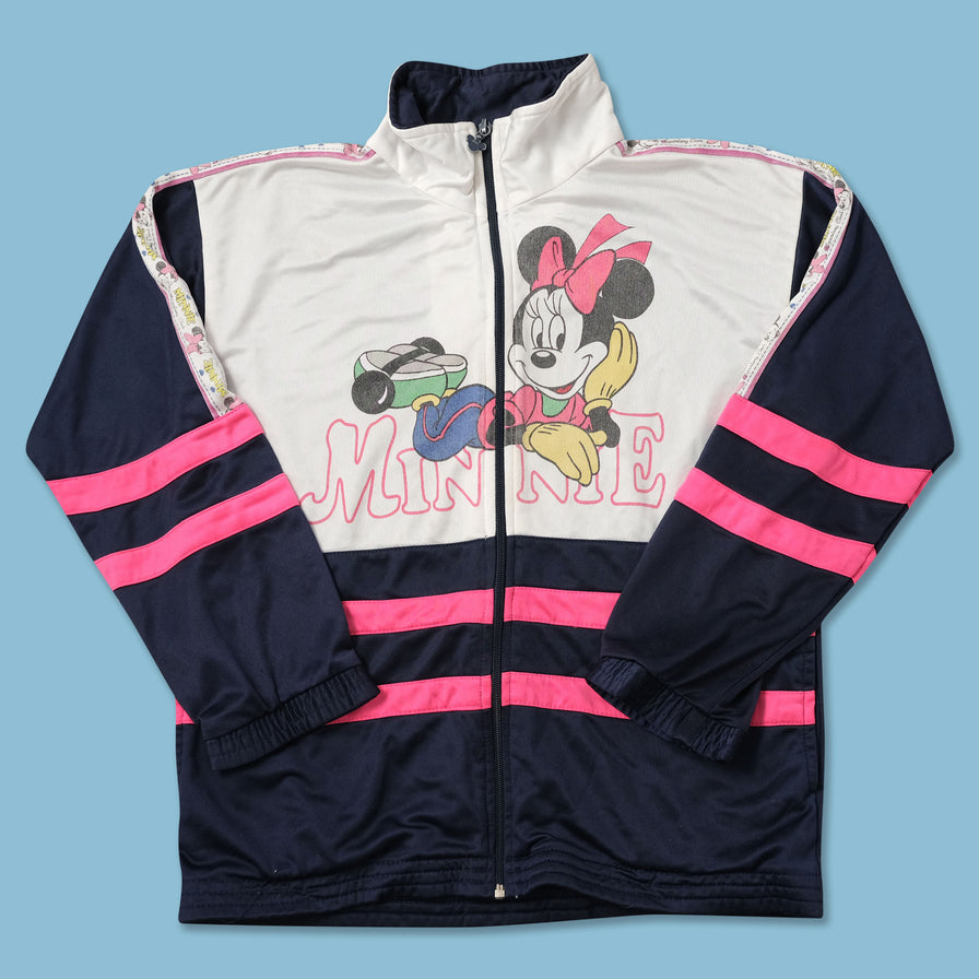 Vintage Women's Minnie Mouse Track Jacket Small 