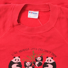 Vintage San Francisco Panda Sweater Medium 