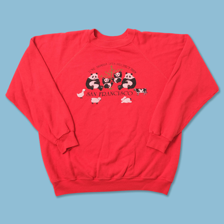 Vintage San Francisco Panda Sweater Medium 
