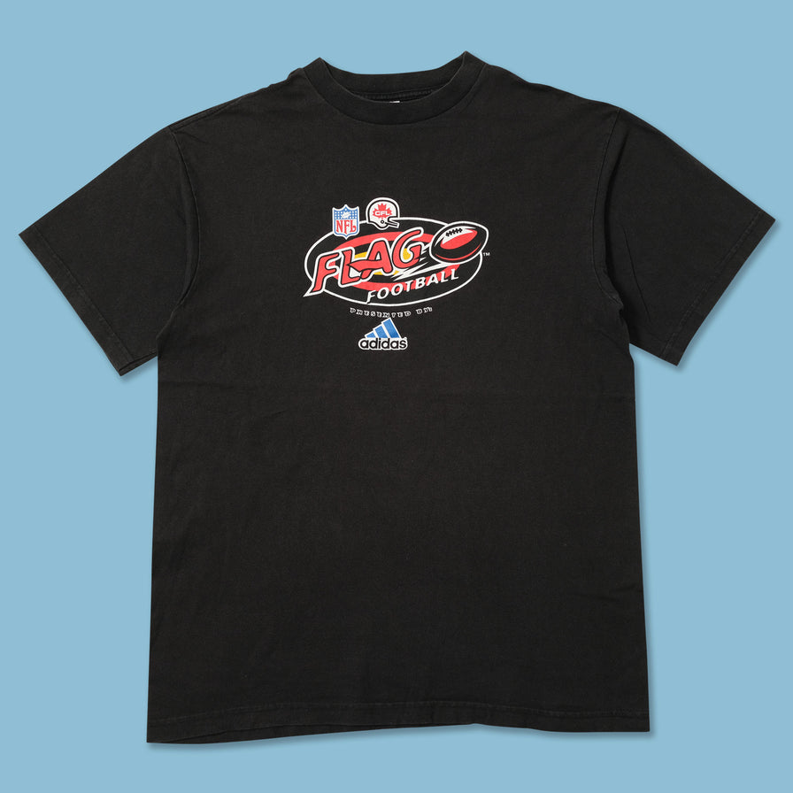 Vintage Adidas Flag Football T-Shirt Large 