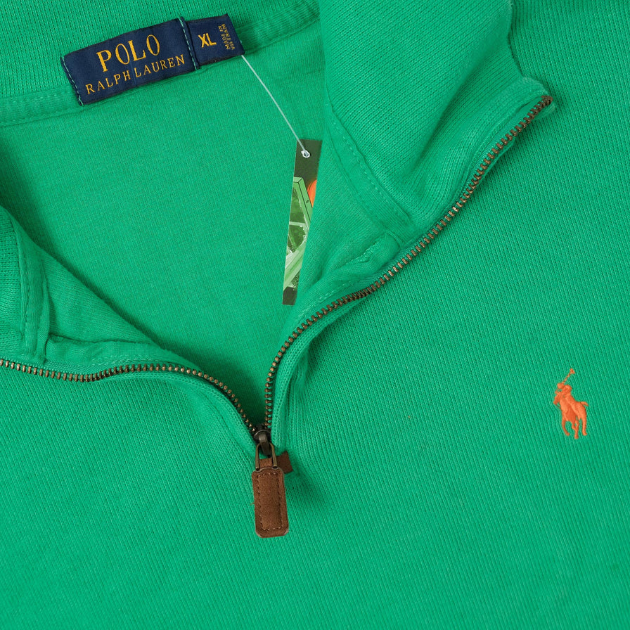 Polo Ralph Lauren Q-Zip Knit Sweater XLarge 