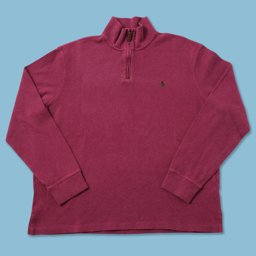 Polo Ralph Lauren Q-Zip Knit Sweater XLarge 