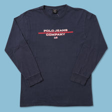 Vintage Polo Jeans Women's Longsleeve Small 