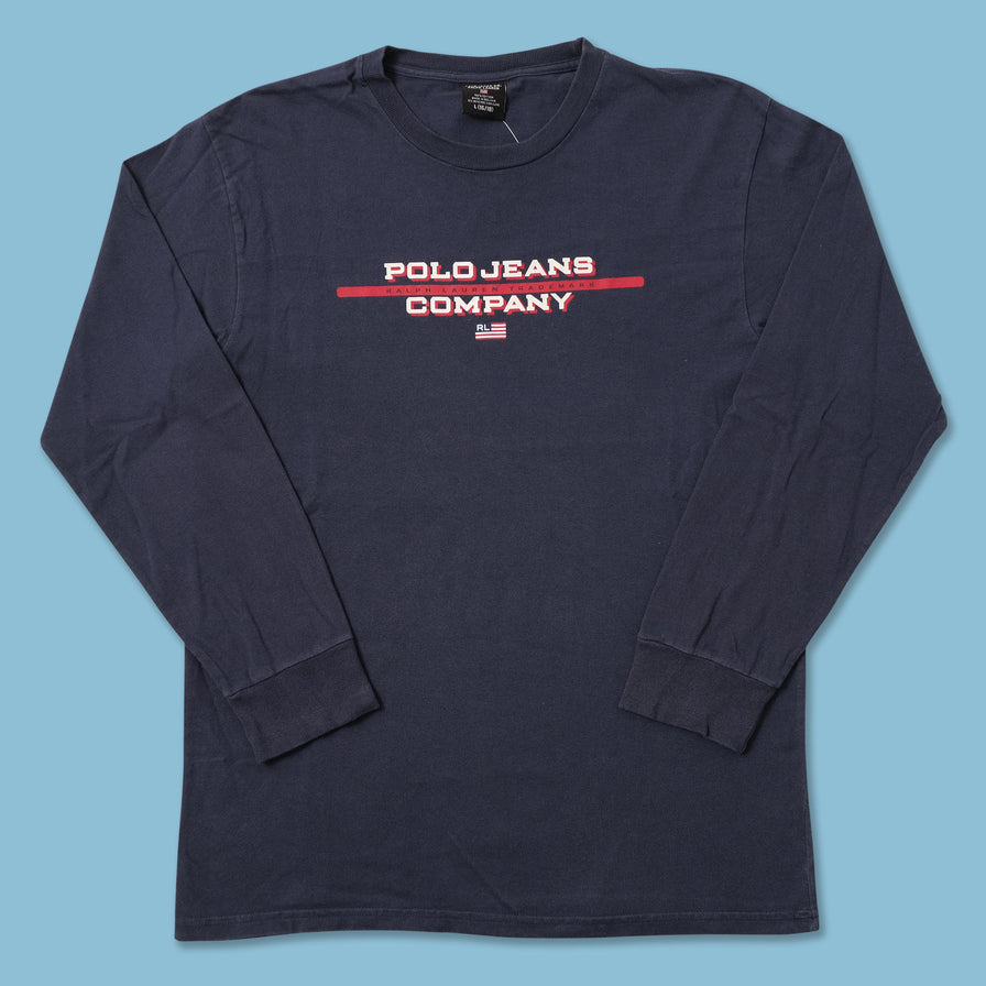 Vintage Polo Jeans Women's Longsleeve Small 