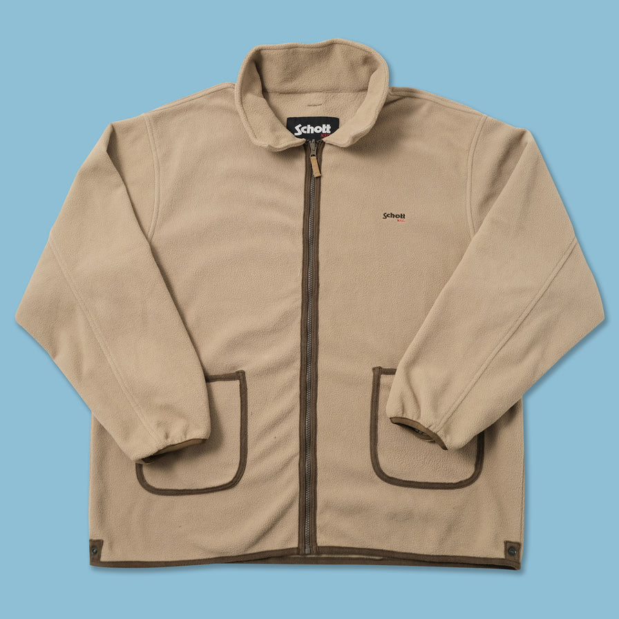 Vintage Schott NYC Fleece Jacket XXLarge 