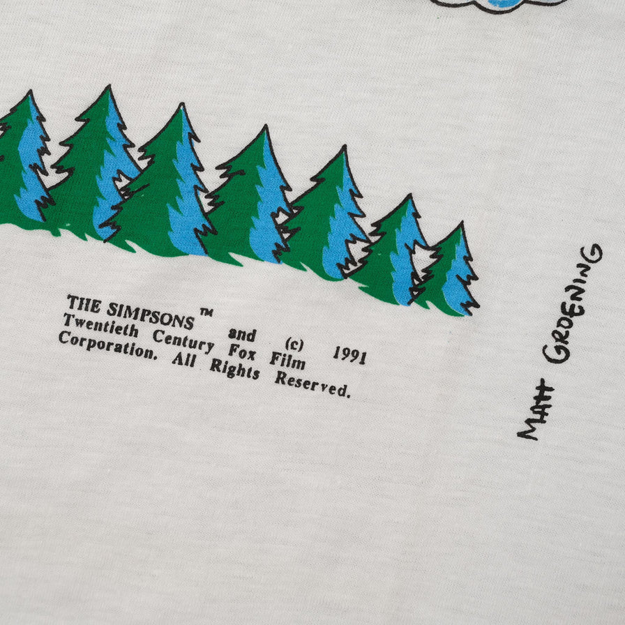 1991 DS Bart Simpson T-Shirt XXLarge 