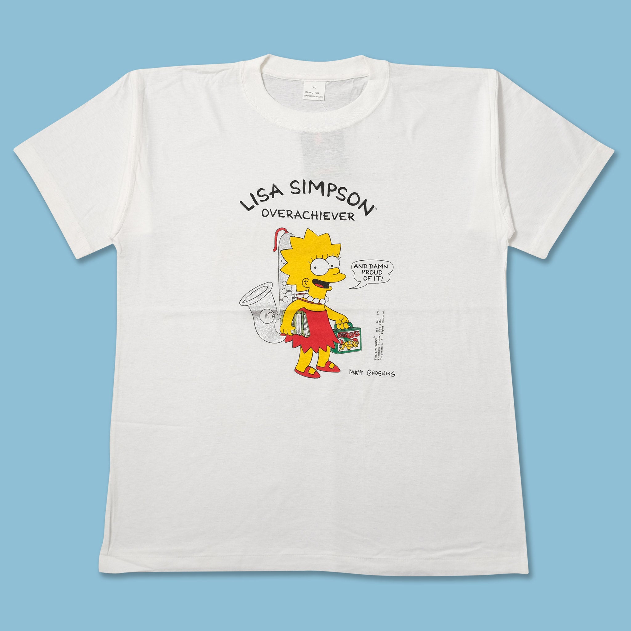 1991 DS Lisa Simpson T-Shirt | Double Double Vintage