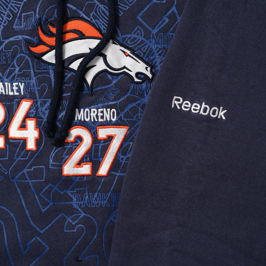 Reebok Broncos Hoody Large 