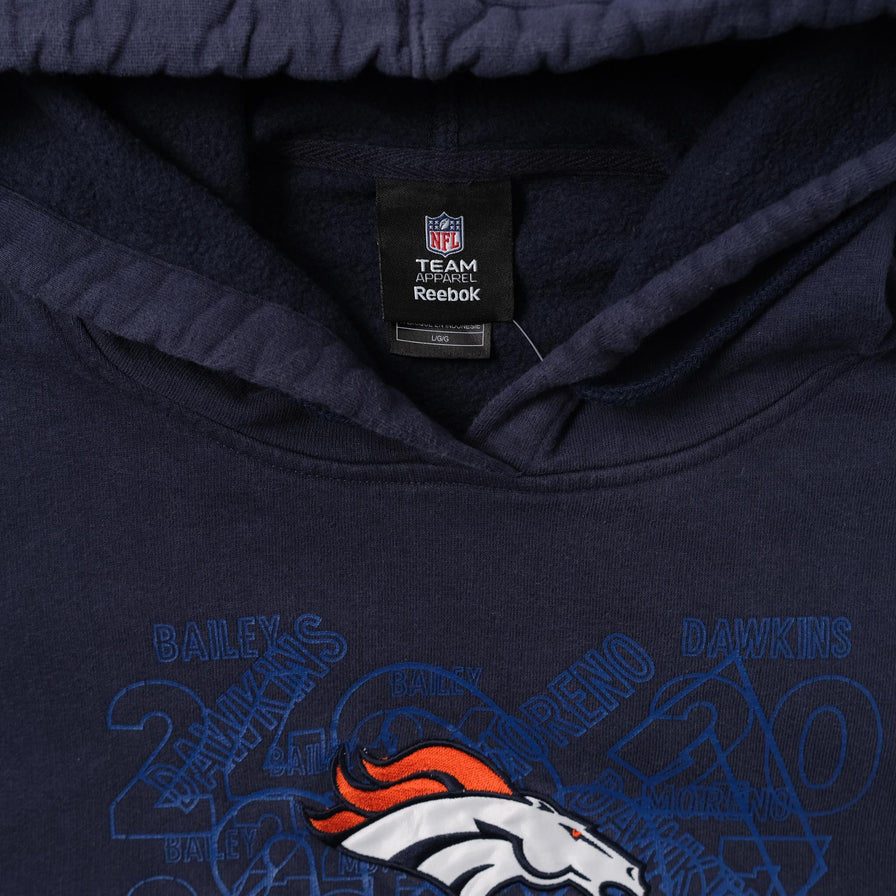 Reebok Broncos Hoody Large 
