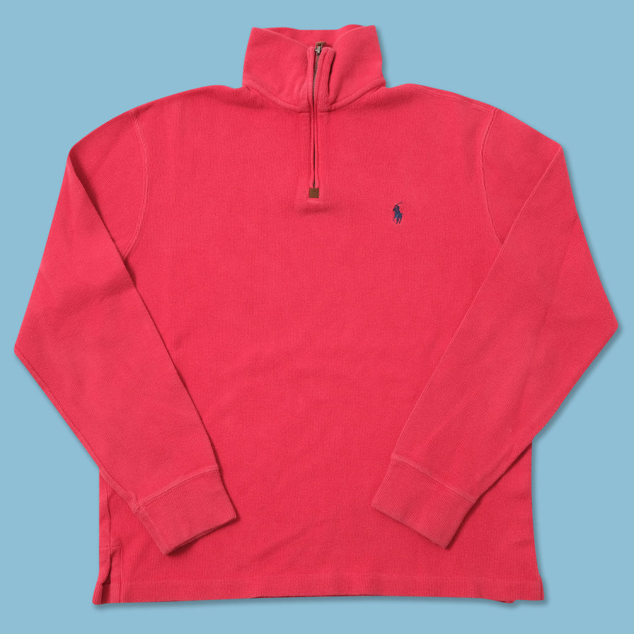 Polo Ralph Lauren Q-Zip Knit Sweater Small 