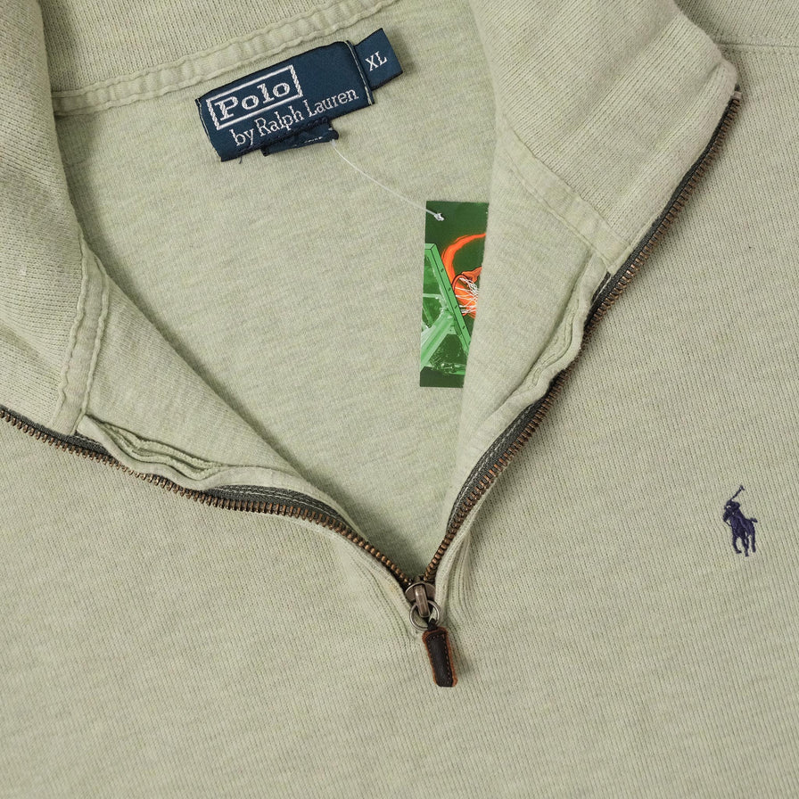 Polo Ralph Lauren Q-Zip Knit Sweater XLarge 
