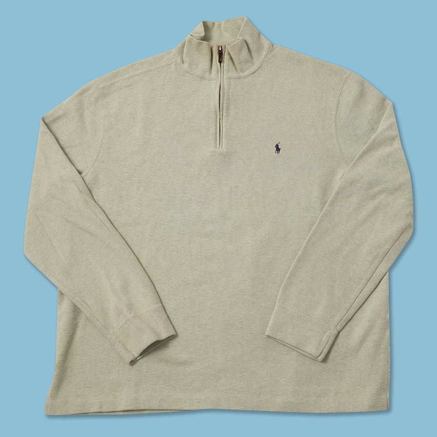 Polo Ralph Lauren Q-Zip Knit Sweater XLarge 