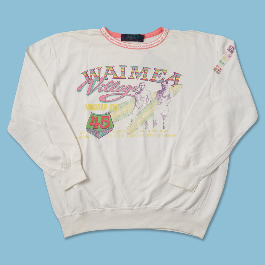 Vintage Best Company Waimea Village Sweater Large 