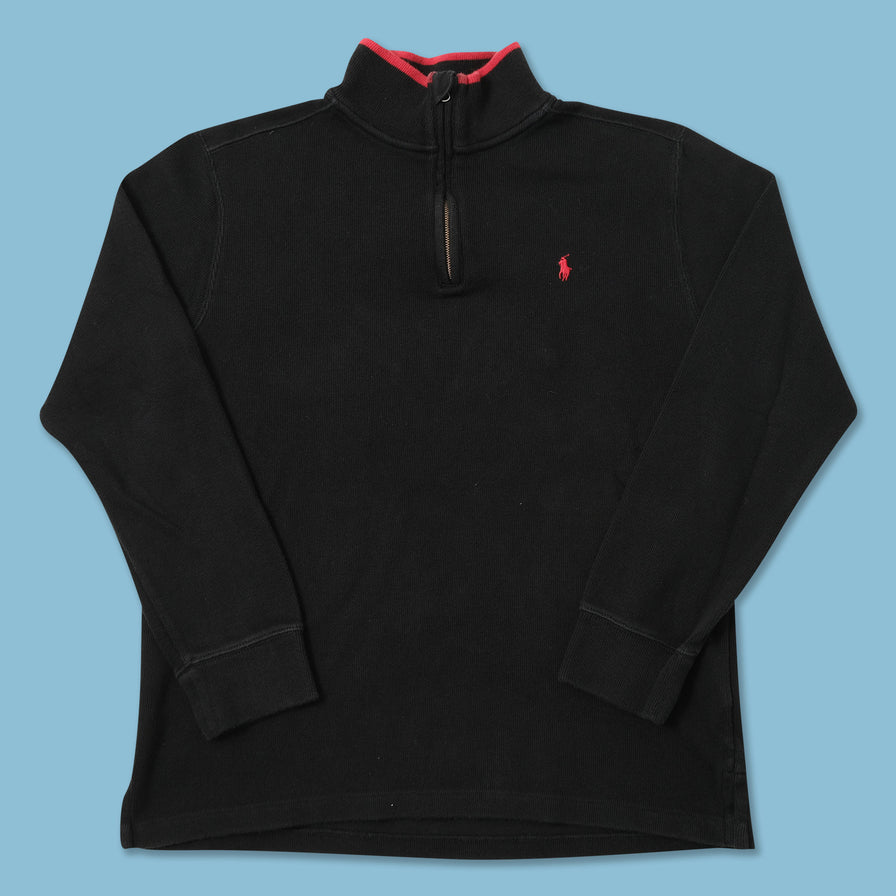 Polo Ralph Lauren Q-Zip Knit Sweater Large 