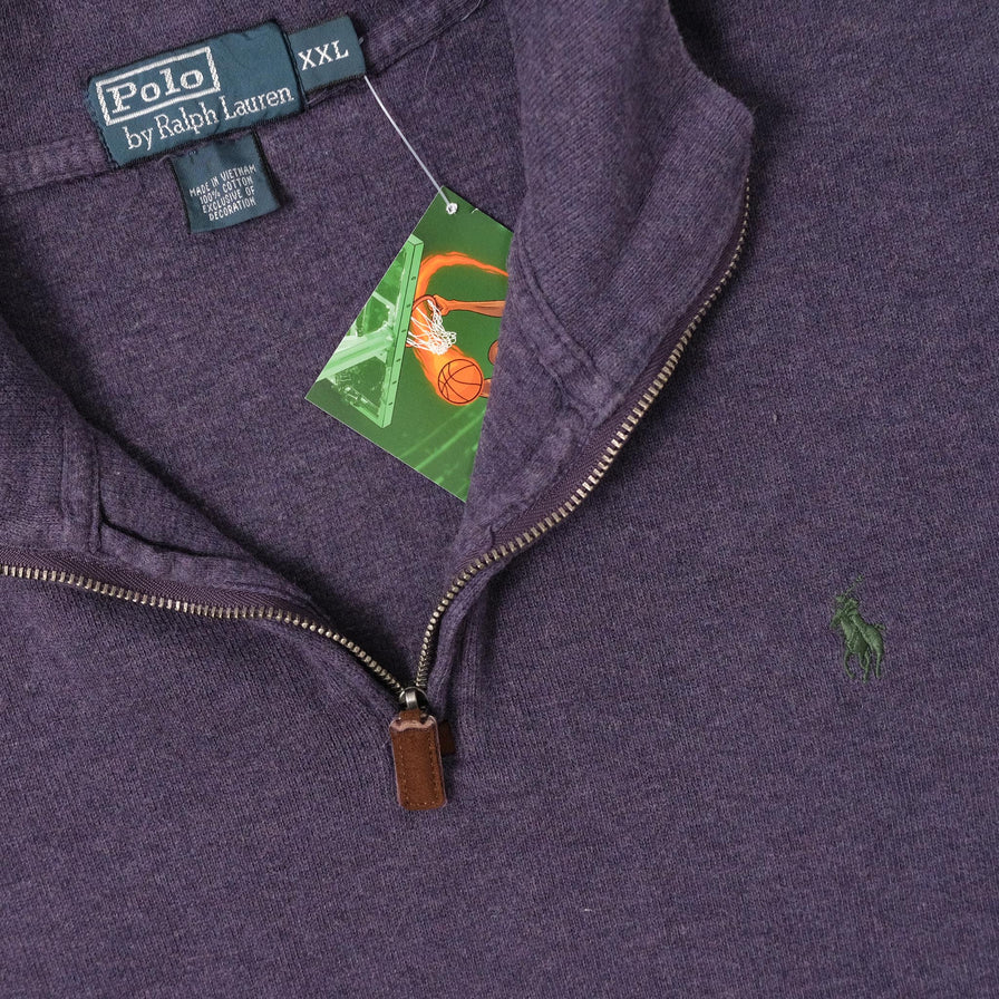 Polo Ralph Lauren Q-Zip Knit Sweater XXLarge 