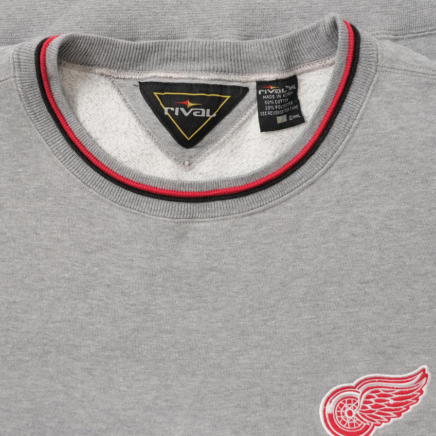 Vintage Red Wings Sweater Large 