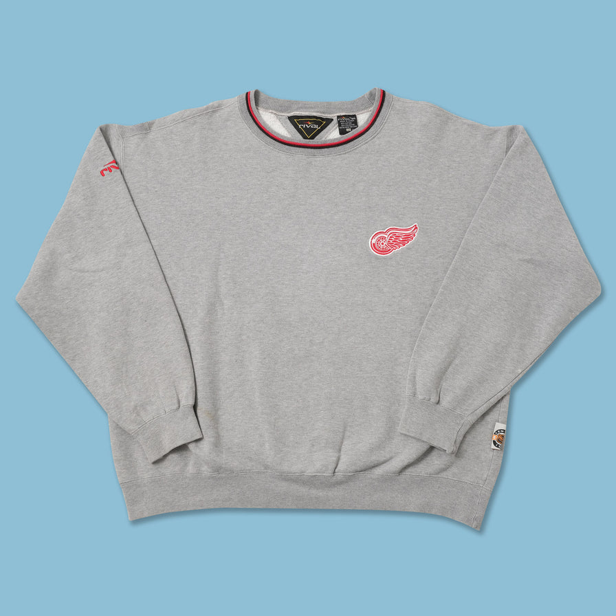 Vintage Red Wings Sweater Large 