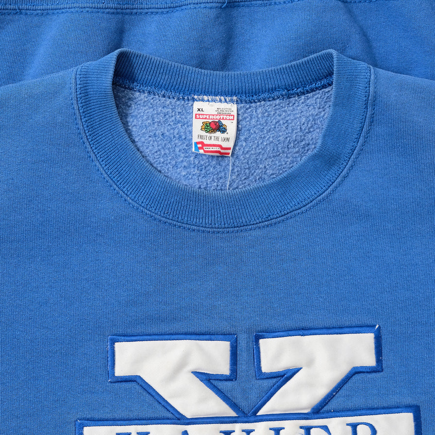 Vintage Xavier University Sweater XLarge 