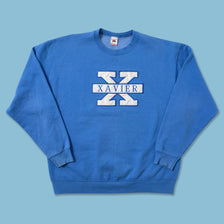 Vintage Xavier University Sweater XLarge 