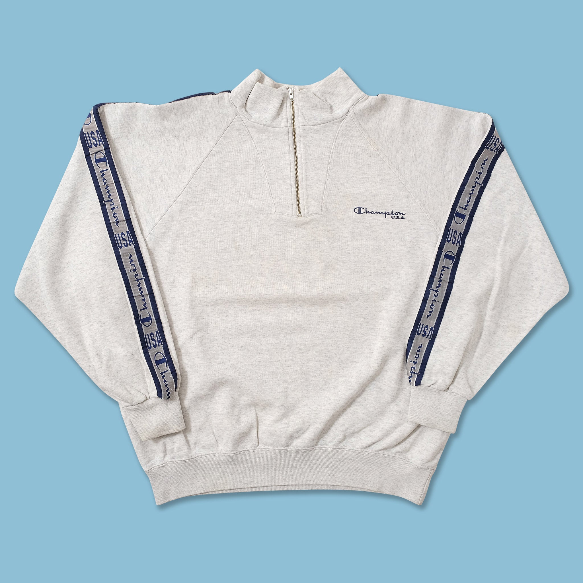 Vintage champion store quarter zip