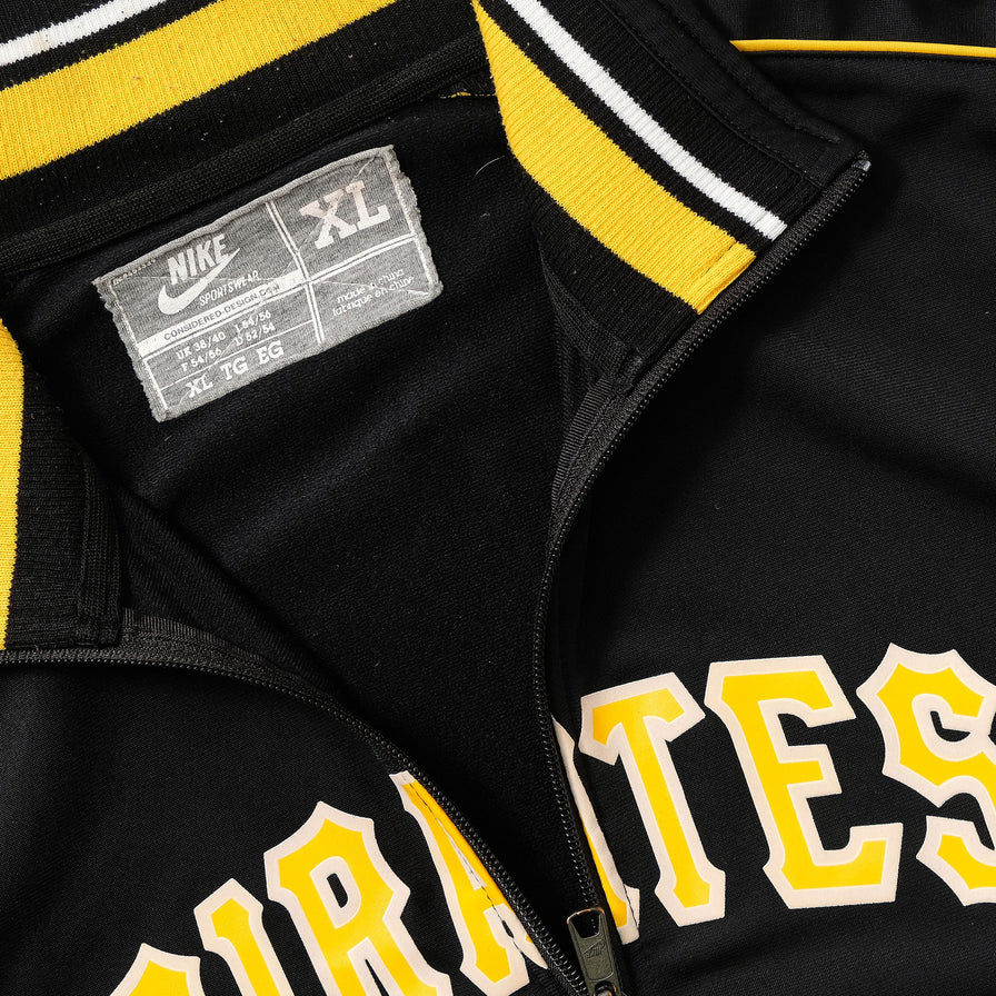 Vintage Nike Pittsburgh Pirates Track Jacket Large 