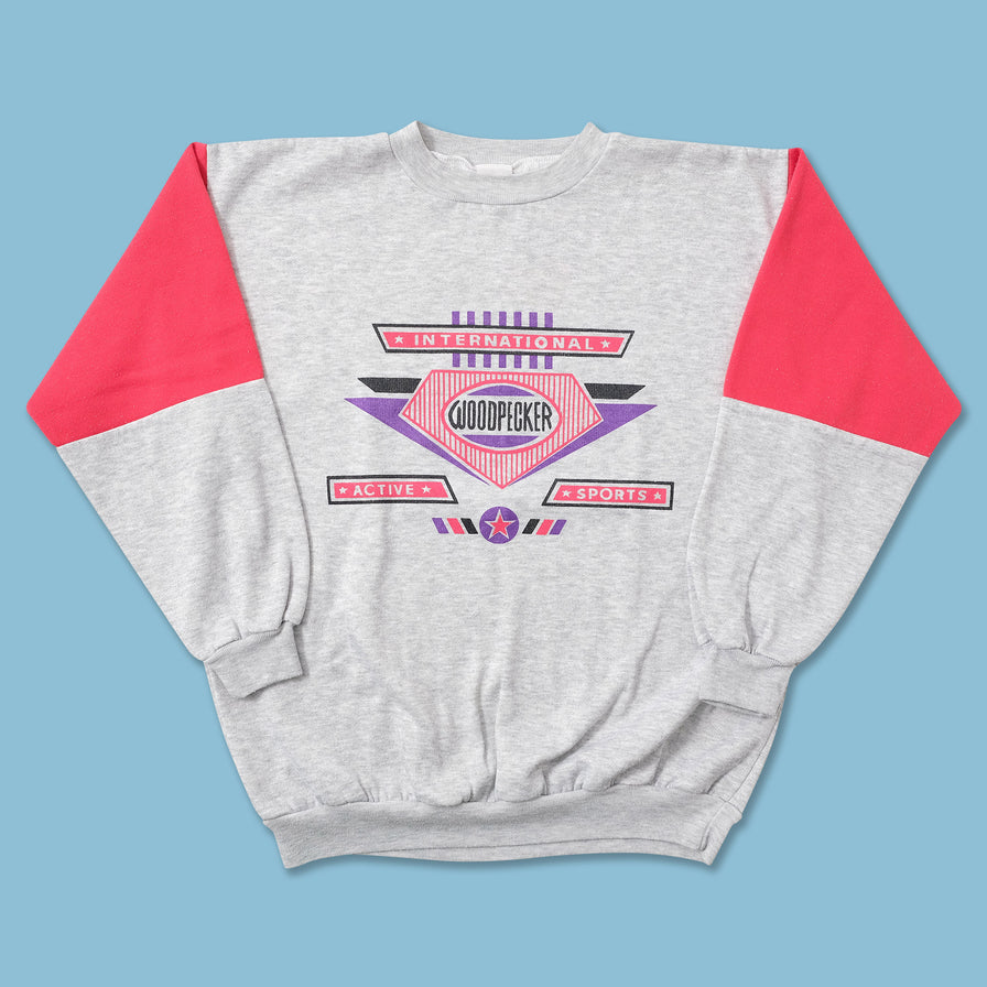 Vintage Woodpecker Sweater Medium 