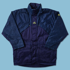 Vintage adidas Equipment Padded Coat Large 