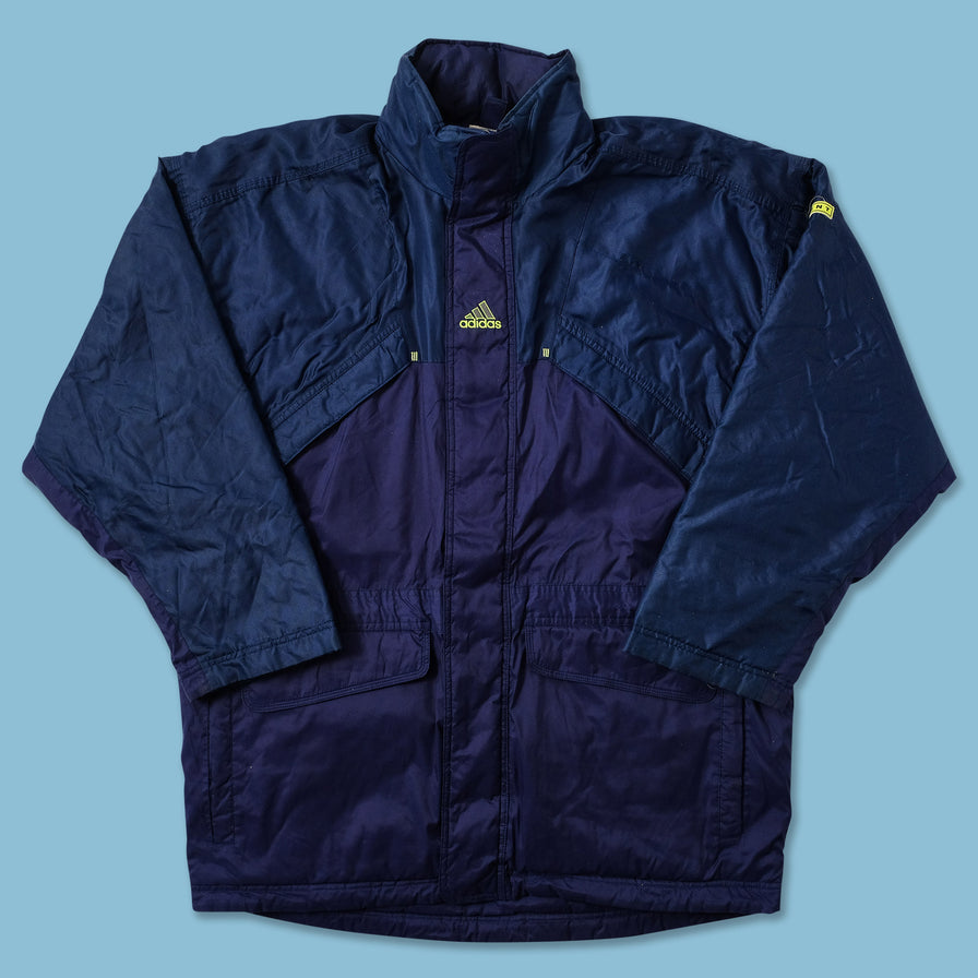 Vintage adidas Equipment Padded Coat Large 
