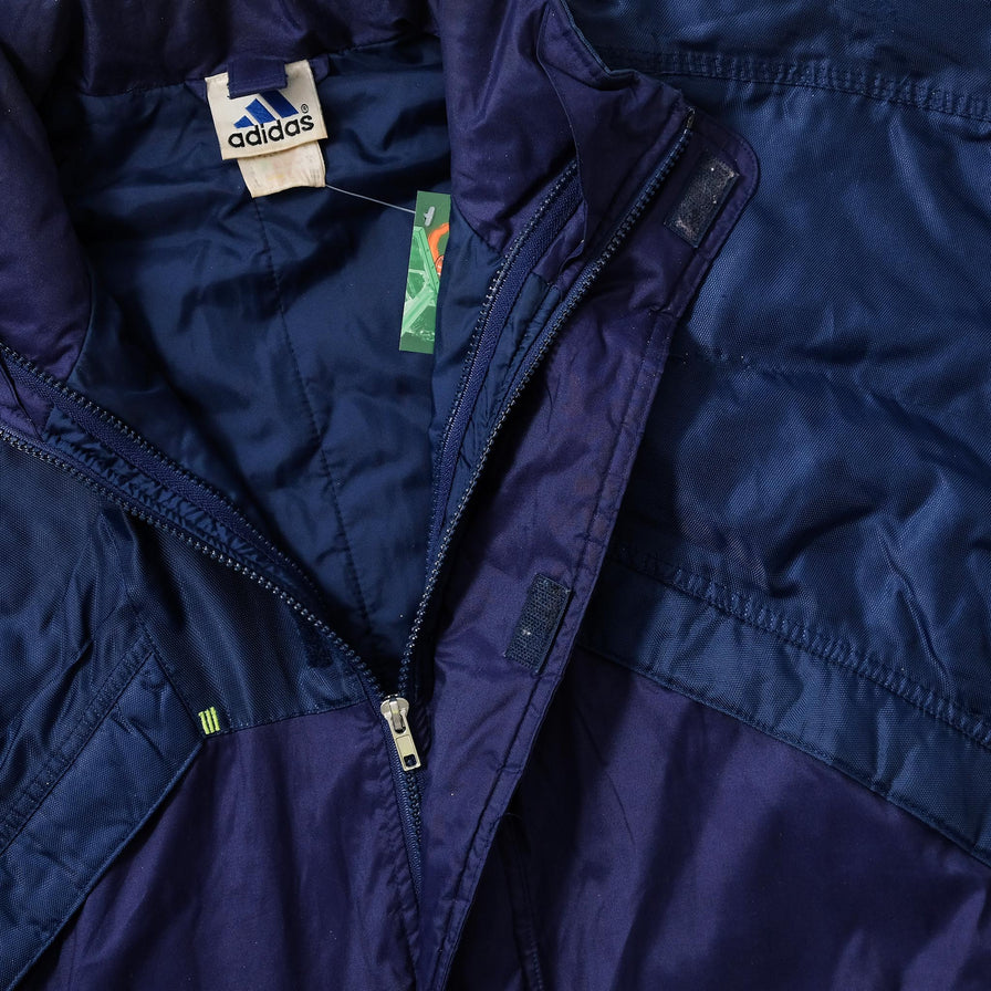 Vintage adidas Equipment Padded Coat Large 
