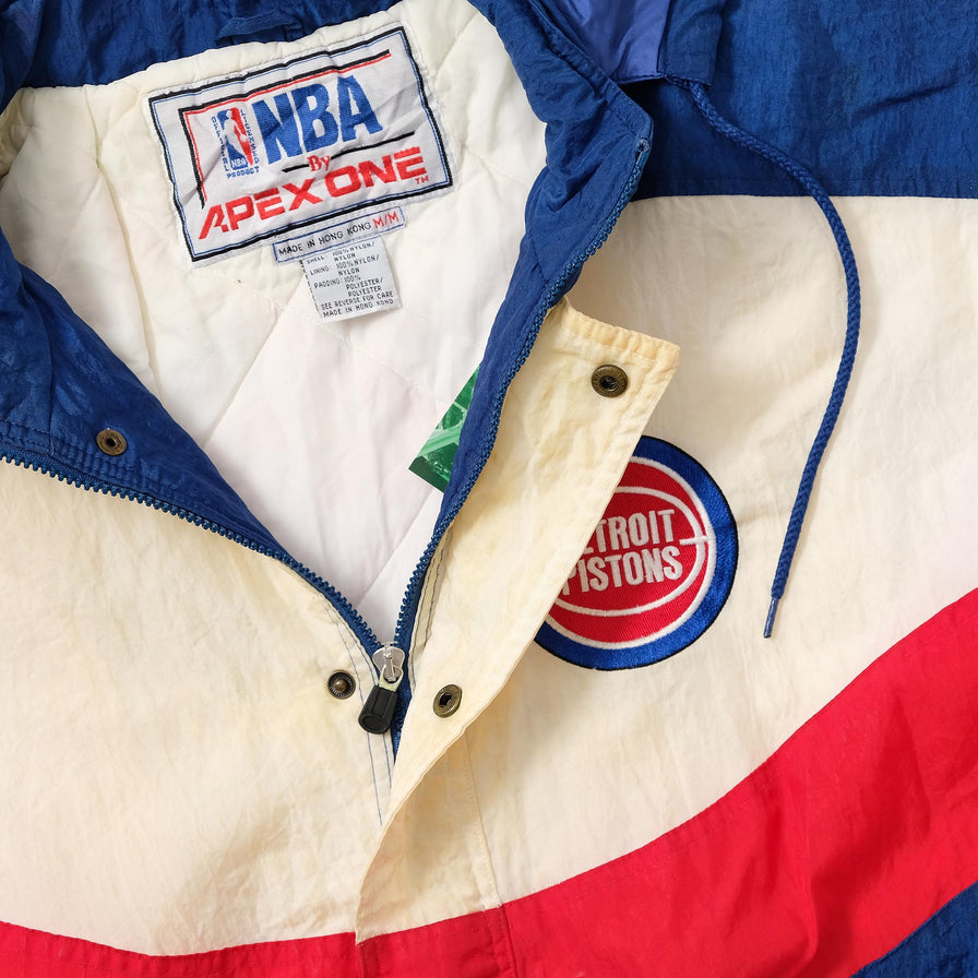 Vintage Detroit Pistons Padded Jacket Medium 