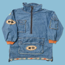 Vintage Women's Denim Anorak Medium 
