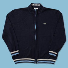 Vintage Women's Lacoste Knit Zip Sweater XSmall 